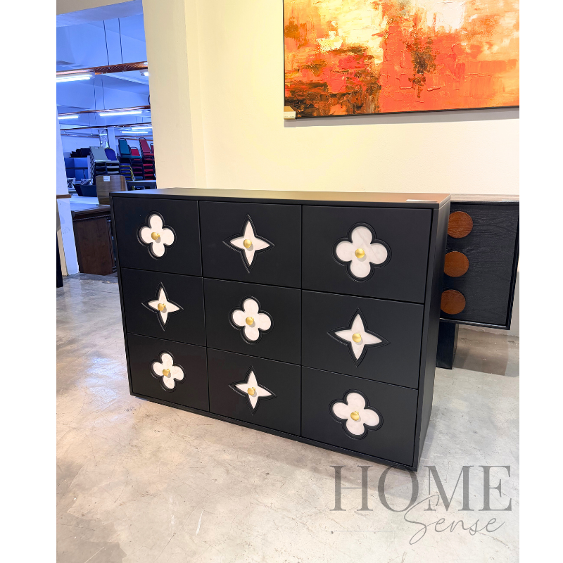 French Retro Solid Wood Chest Of Drawer