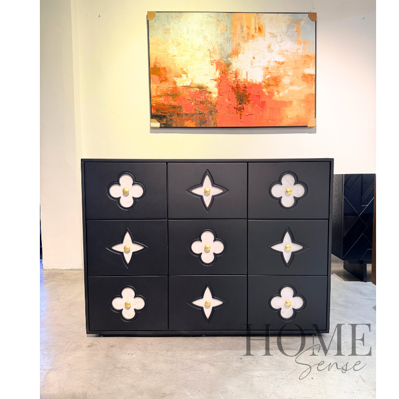 French Retro Solid Wood Chest Of Drawer