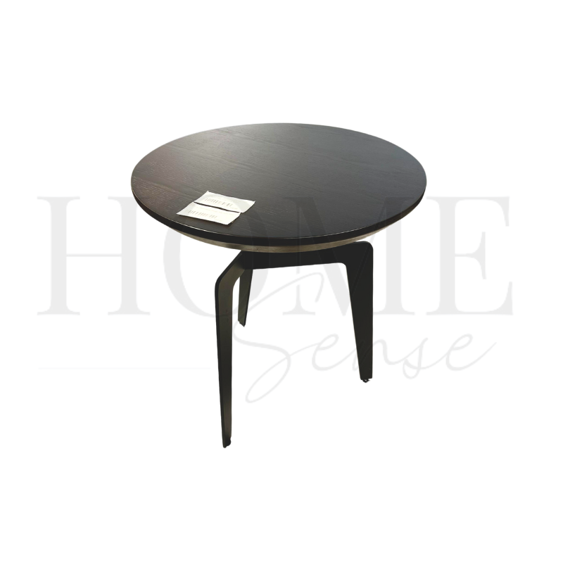 Sleek Design Wooden Round Side Table