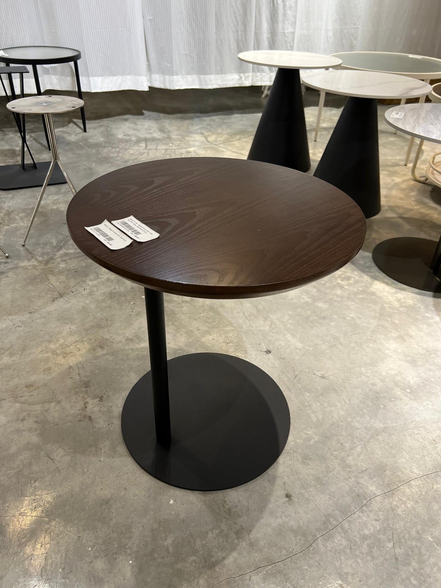 Unique Design Wooden Round Side Table