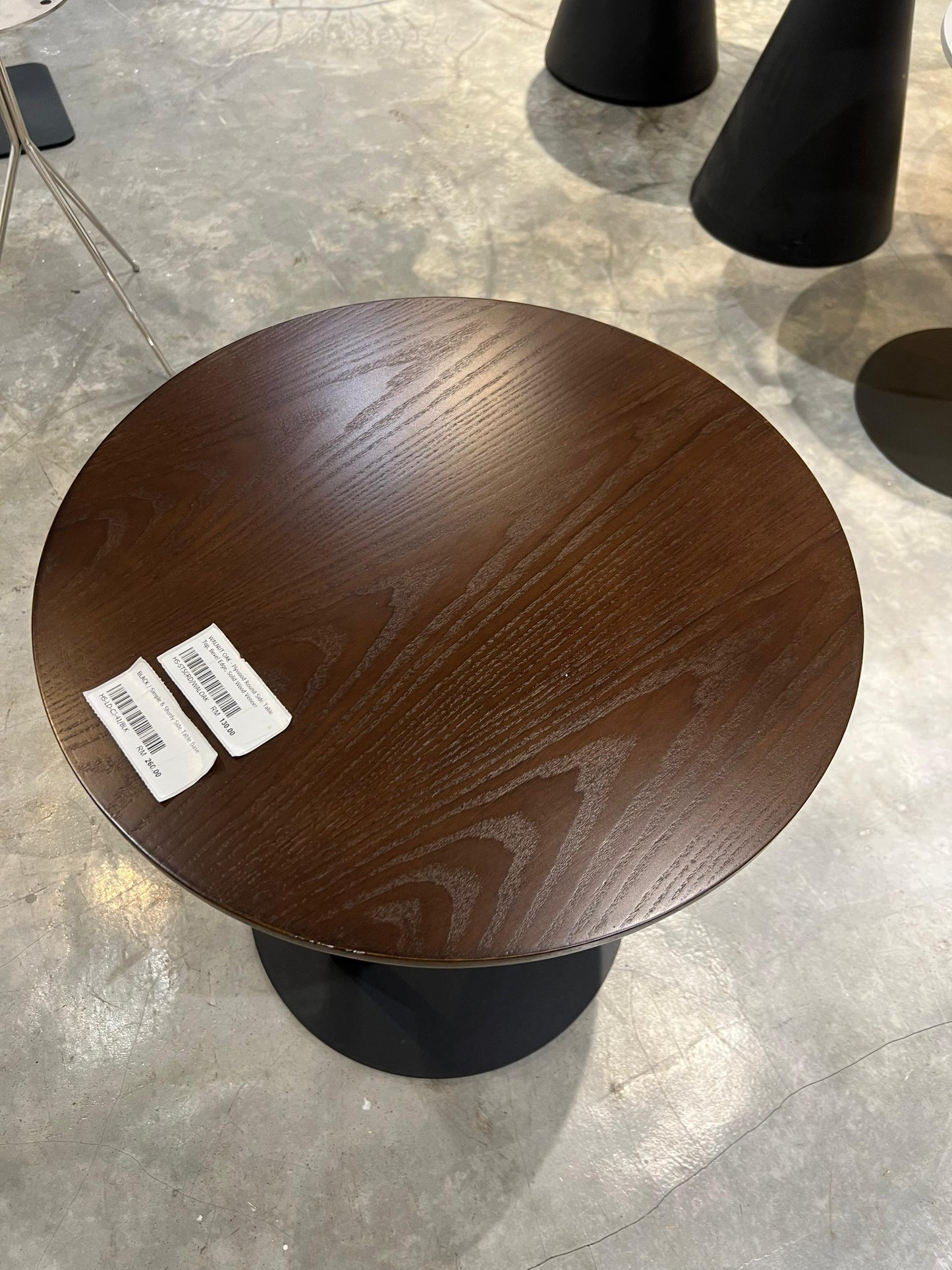 Unique Design Wooden Round Side Table