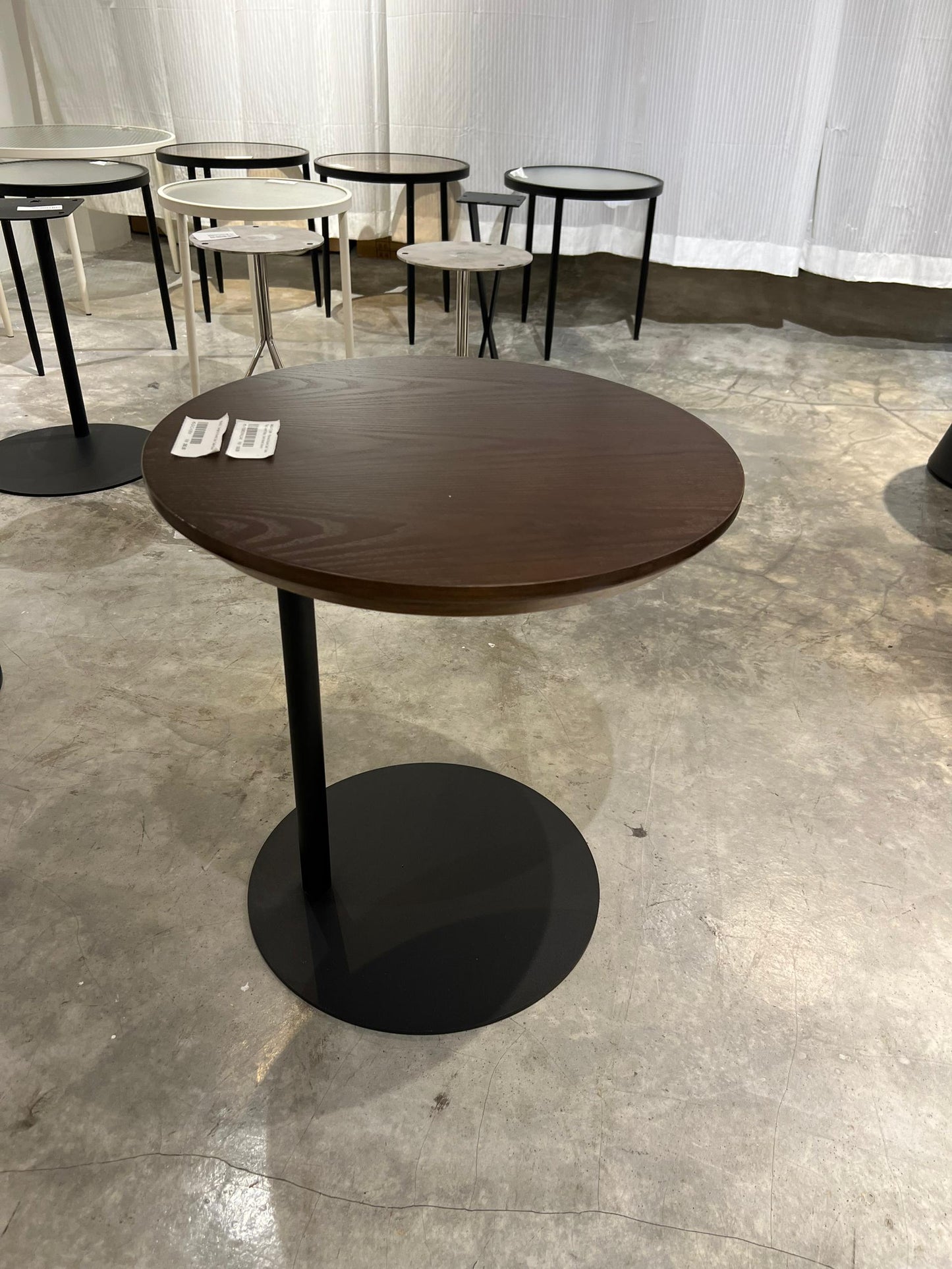 Unique Design Wooden Round Side Table