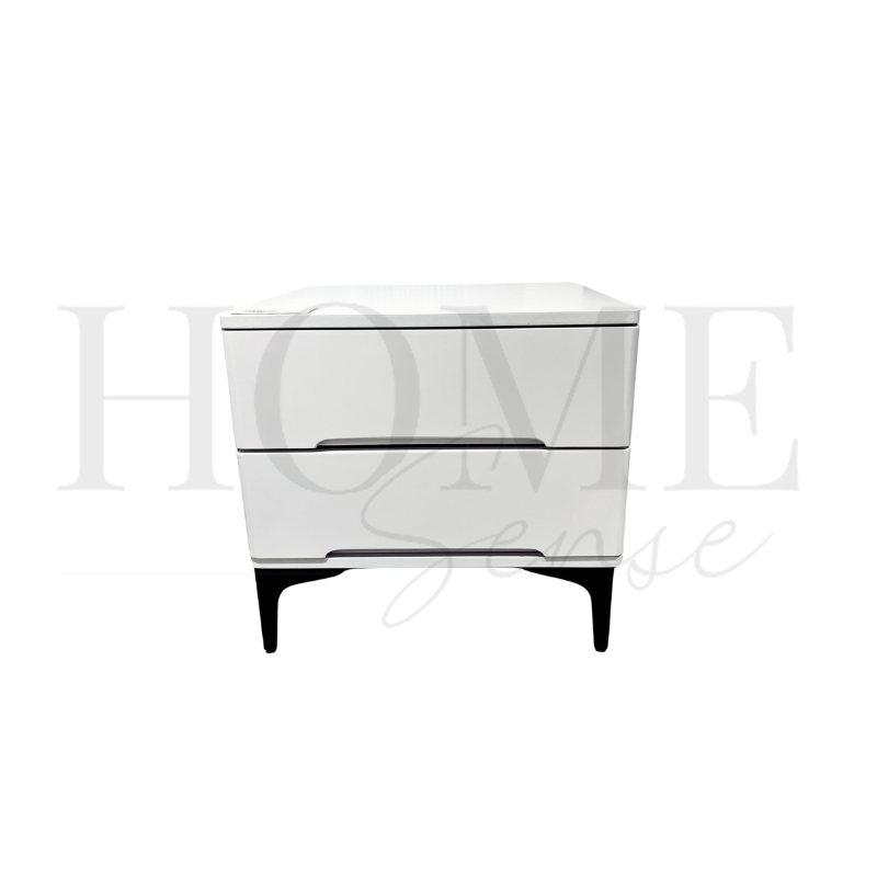 2 Drawer Bed Side Table