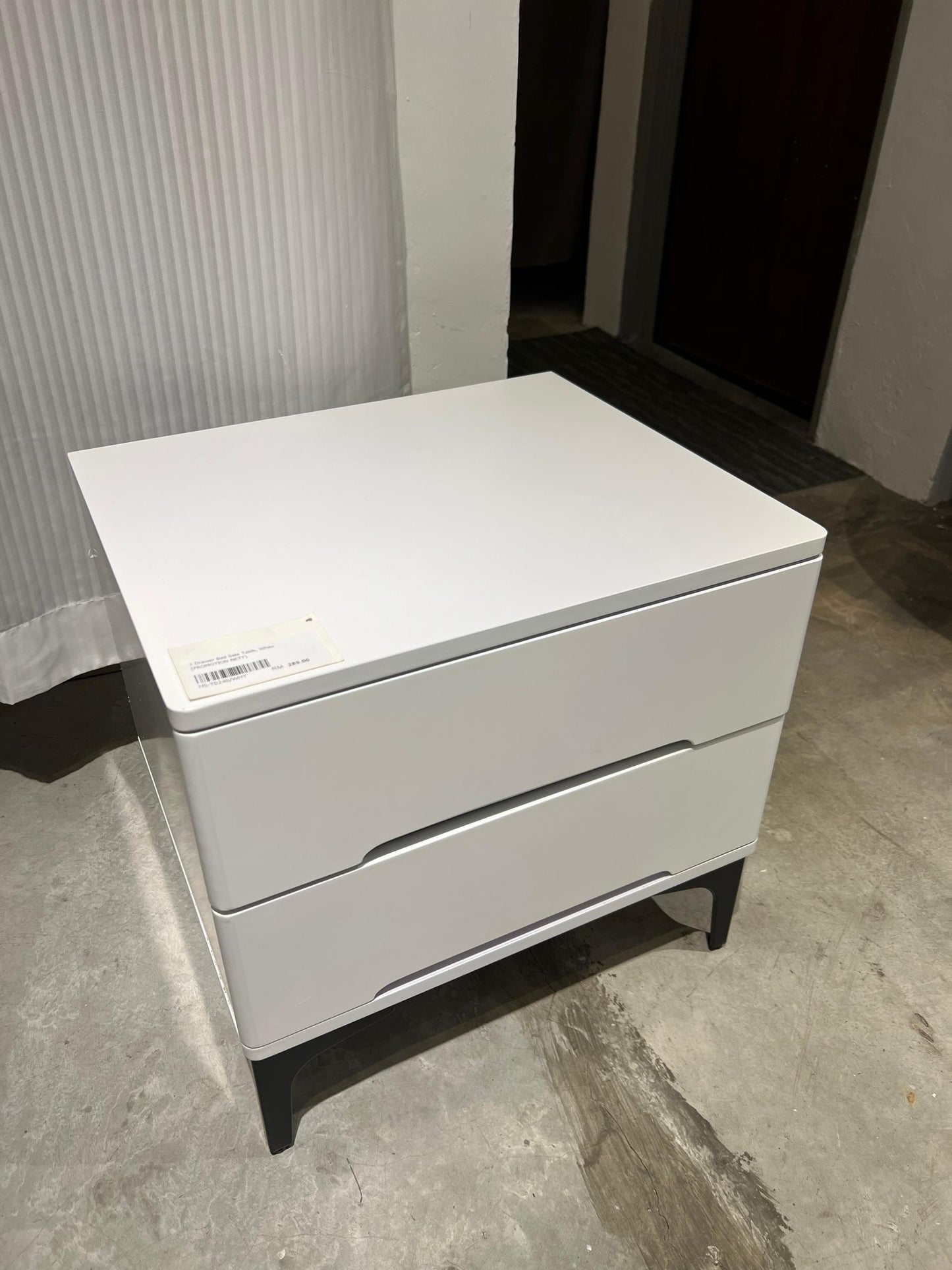 2 Drawer Bed Side Table