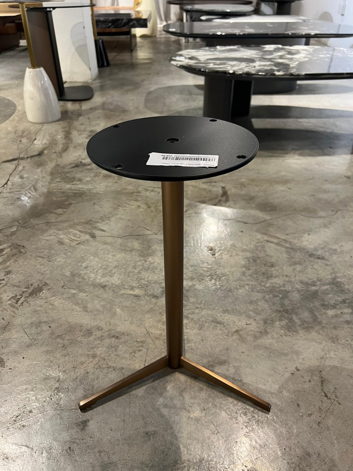 Stainless Steel Side Table Base