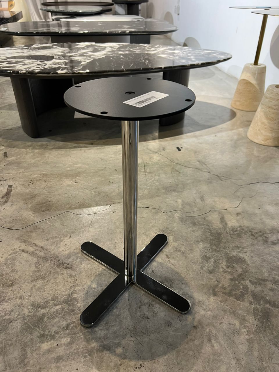 Stainless Steel Side Table Base