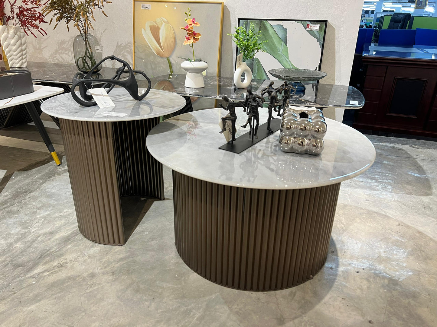 2 Pcs Set Modern Design Coffee Table