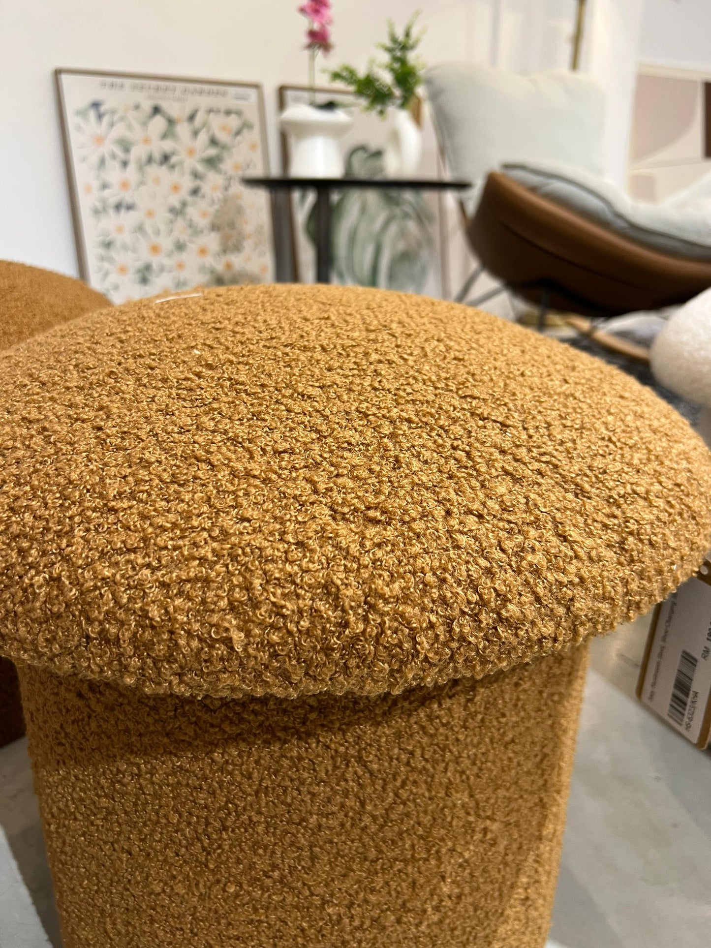 Joey Mushroom Stool, Shoe Changing Stool