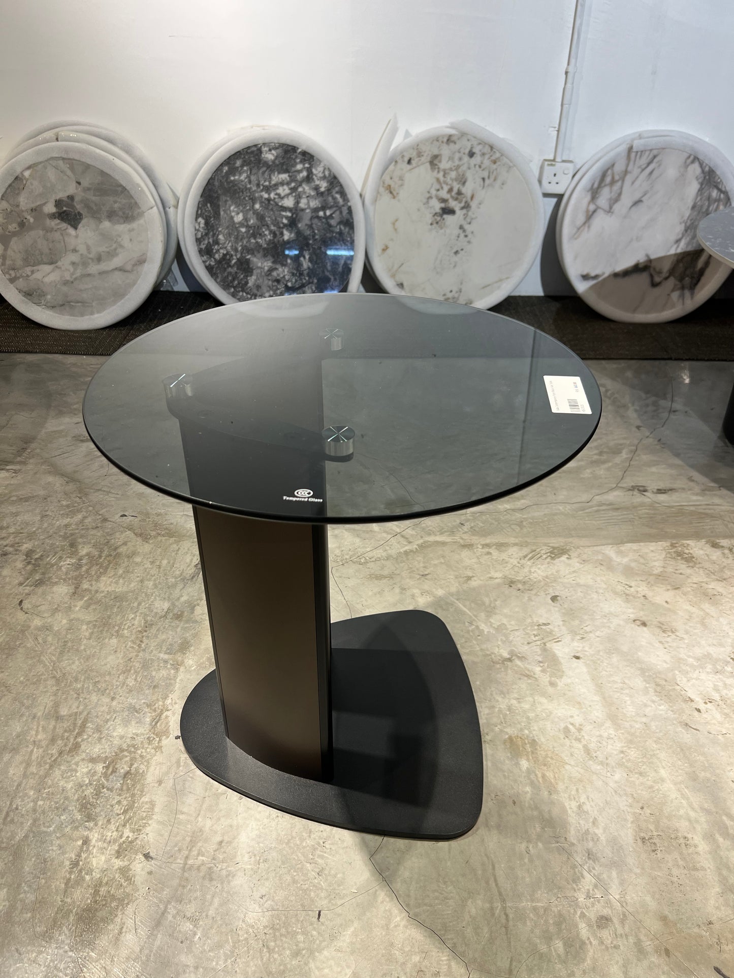 Julia Contemporary Style Black Side Table