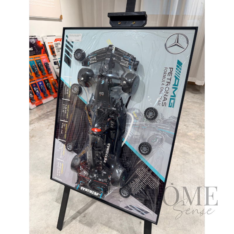 Mercedes AMG F1 - Inspired Racing Car Artwork, Wall Art, Wall Decoration