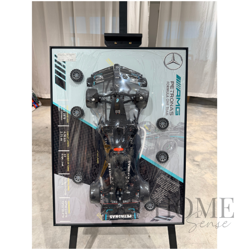 Mercedes AMG F1 - Inspired Racing Car Artwork, Wall Art, Wall Decoration