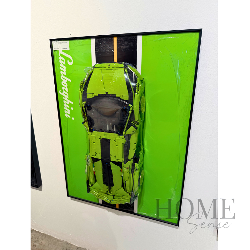 Lamborghini - Inspired Racing Car Artwork, Wall Art, Wall Decoration