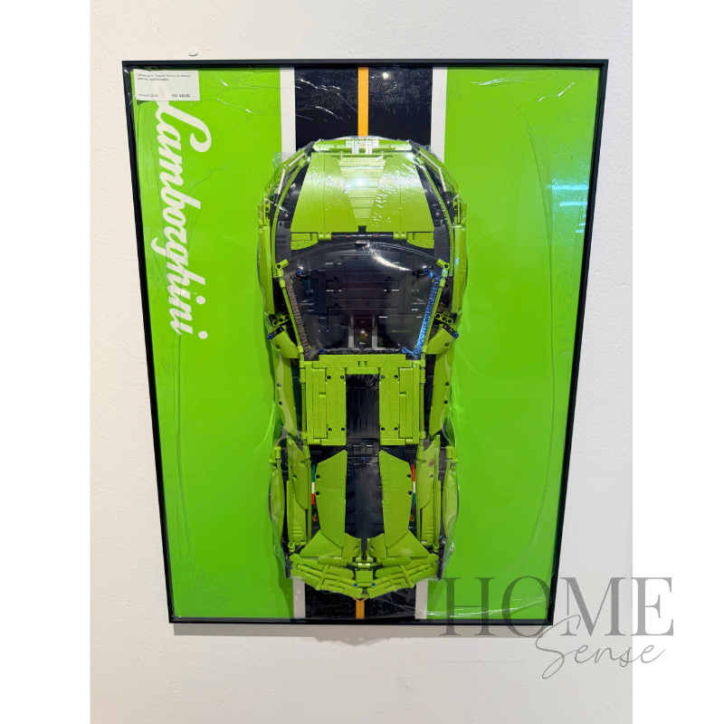 Lamborghini - Inspired Racing Car Artwork, Wall Art, Wall Decoration