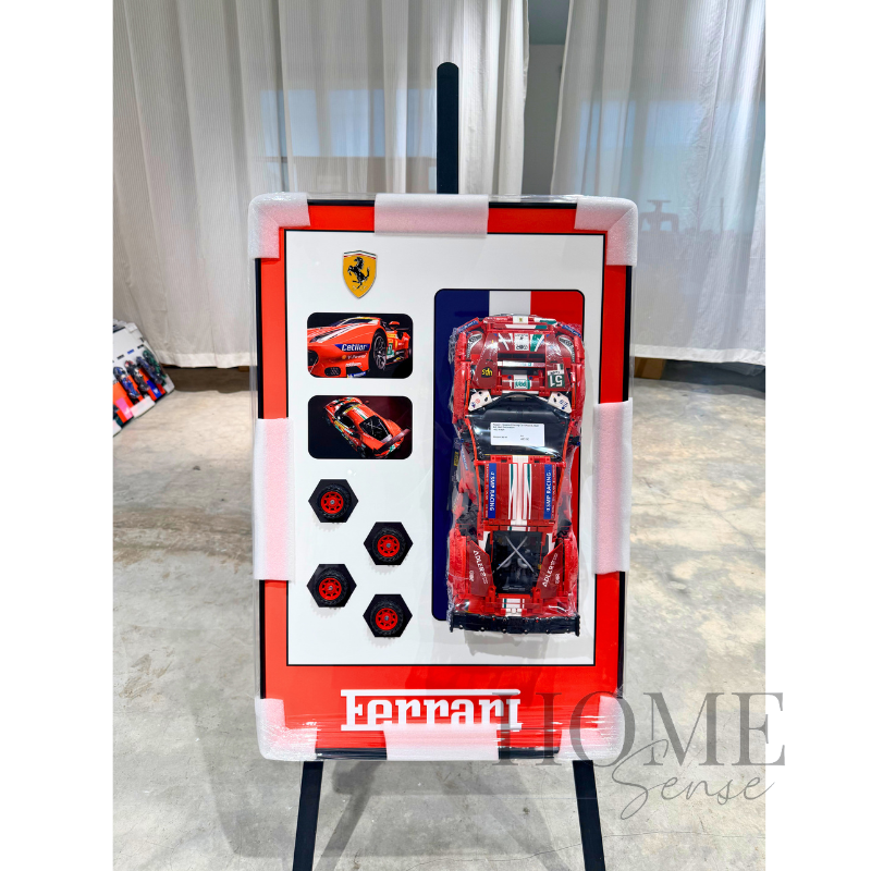 Ferarri - Inspired Racing Car Artwork, Wall Art, Wall Decoration