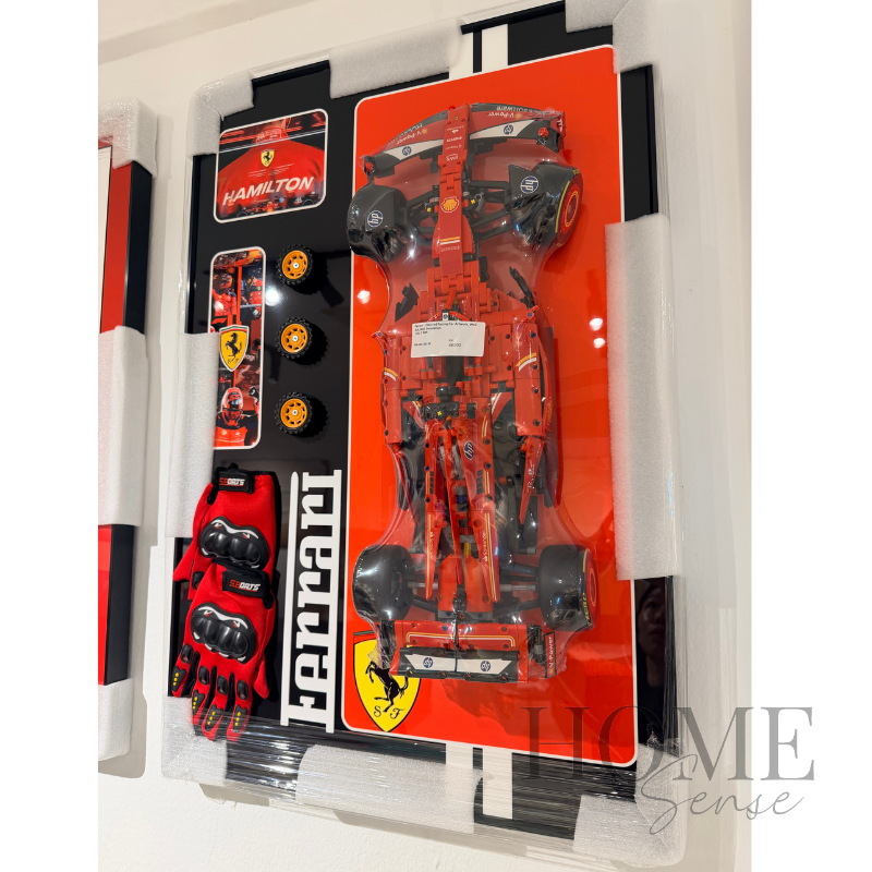 Ferarri - Inspired Racing Car Artwork, Wall Art, Wall Decoration