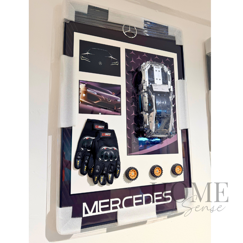 Mercedes Benz - Inspired Racing Car Artwork, Wall Art, Wall Decoration