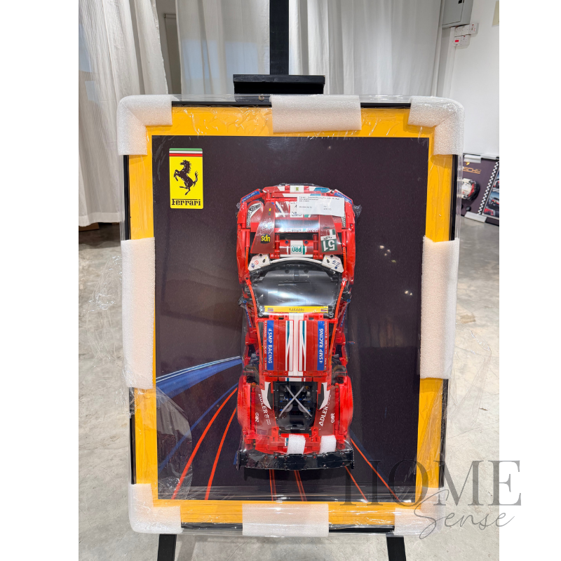 Ferarri - Inspired Racing Car Artwork, Wall Art, Wall Decoration