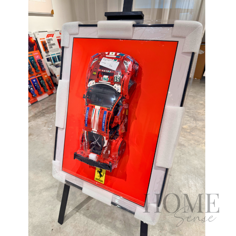 Ferarri - Inspired Racing Car Artwork, Wall Art, Wall Decoration