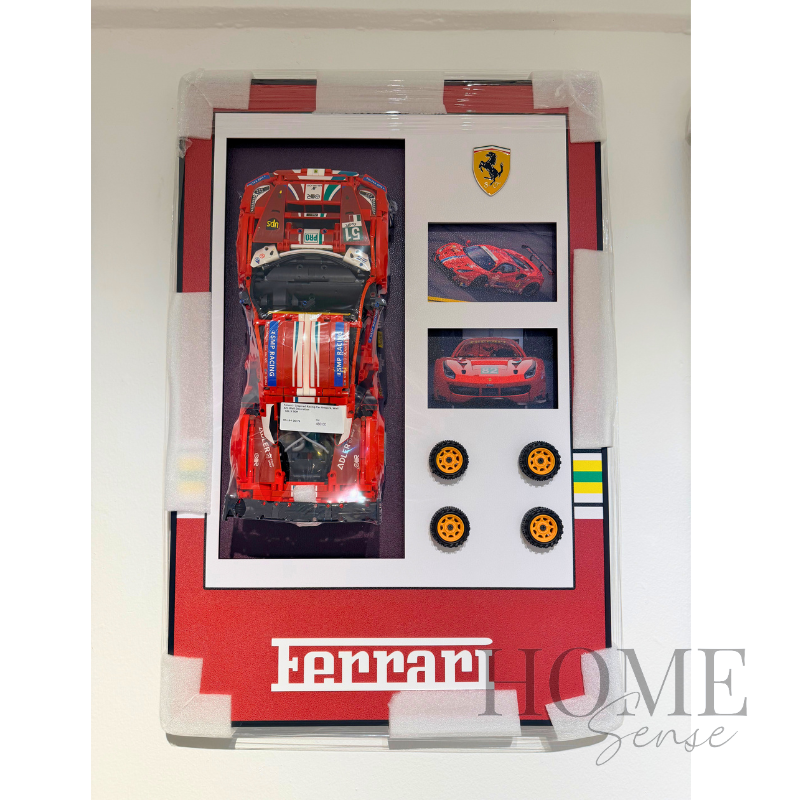 Ferarri - Inspired Racing Car Artwork, Wall Art, Wall Decoration