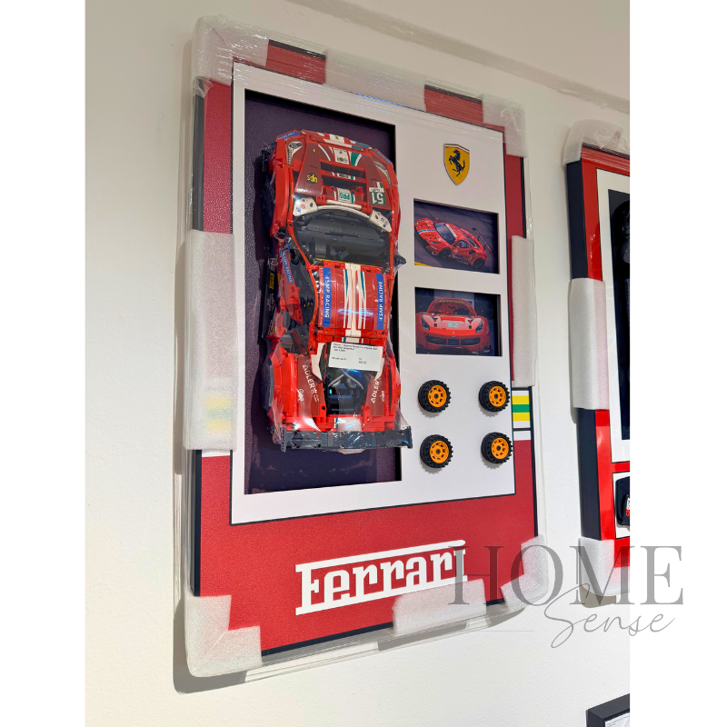 Ferarri - Inspired Racing Car Artwork, Wall Art, Wall Decoration