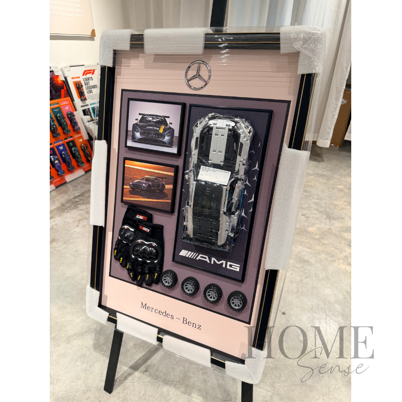 Mercedes Benz - Inspired Racing Car Artwork, Wall Art, Wall Decoration