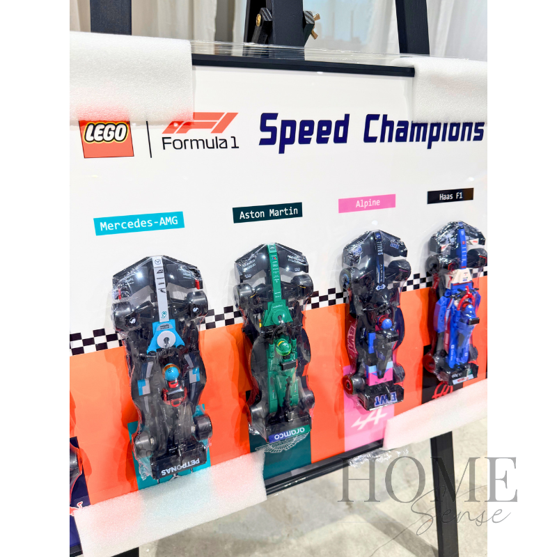 F1 - Inspired Racing Car Artwork, Wall Art, Wall Decoration, 10 Mini F1 Cars