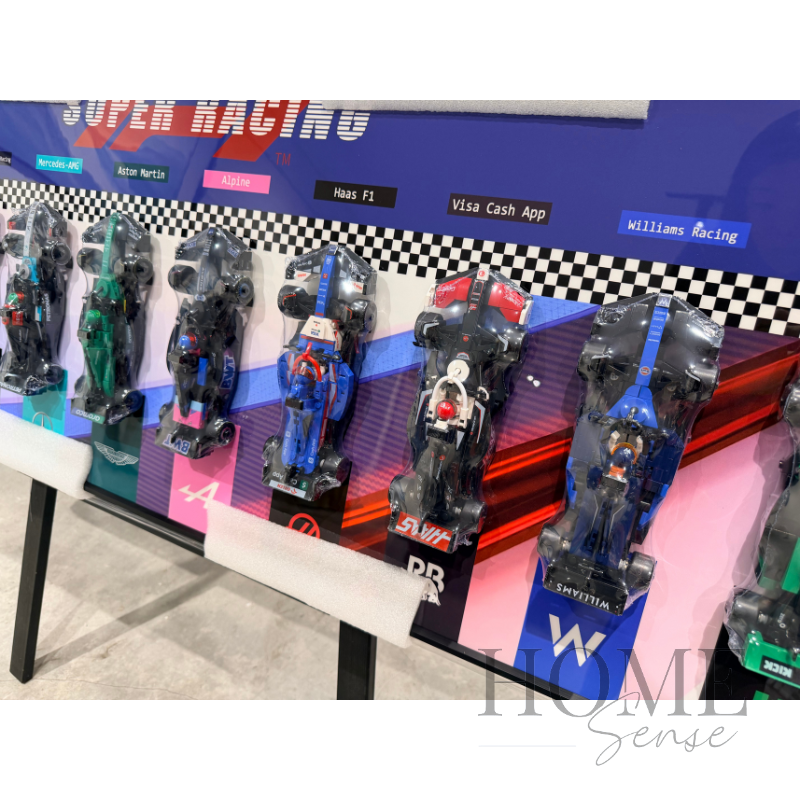 F1 - Inspired Racing Car Artwork, Wall Art, Wall Decoration,Super Racing 10 Mini F1 Cars
