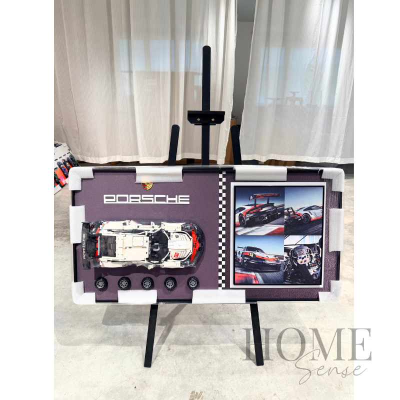 Porsche - Inspired Racing Car Artwork, Wall Art, Wall Decoration