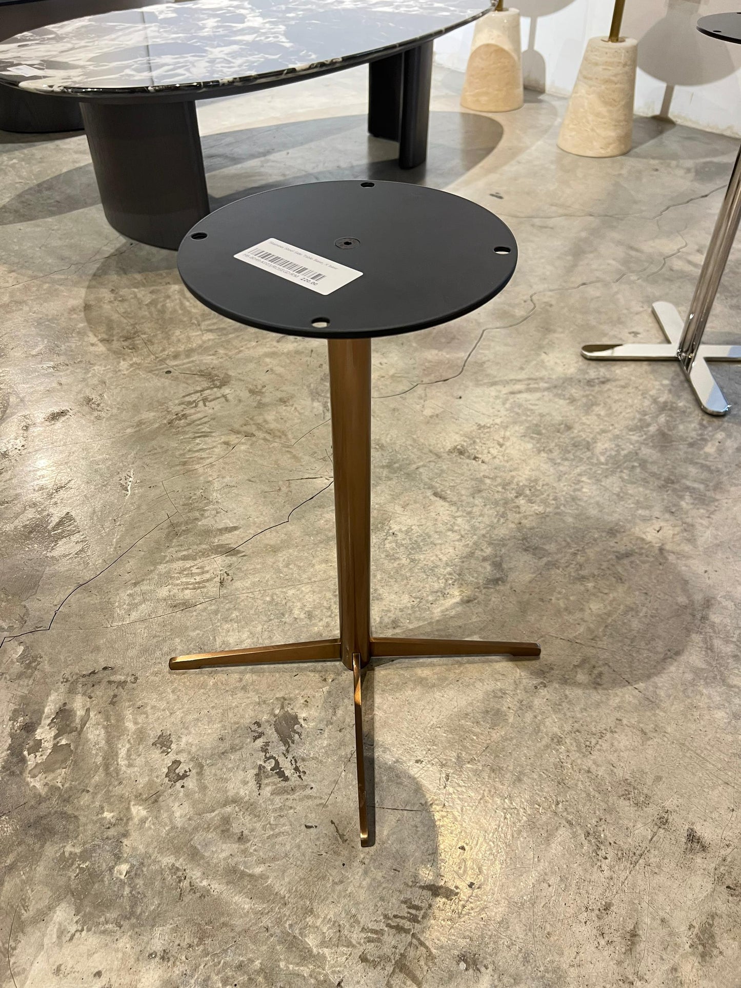 Stainless Steel Side Table Base