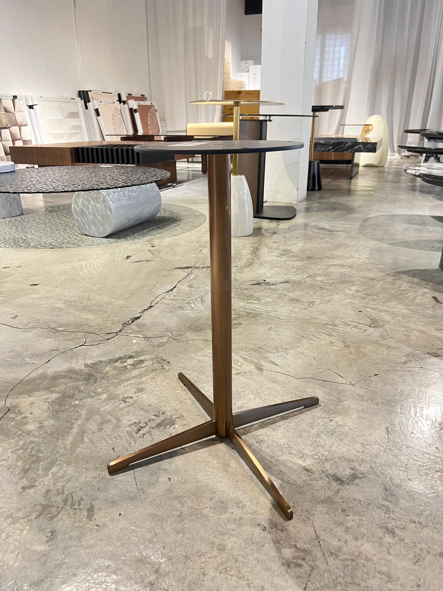 Stainless Steel Side Table Base