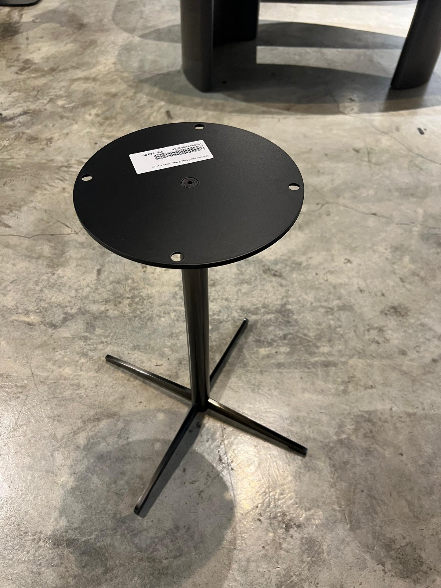 Stainless Steel Side Table Base