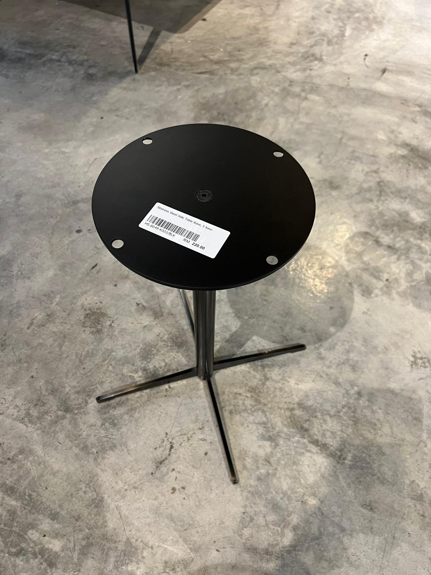 Stainless Steel Side Table Base