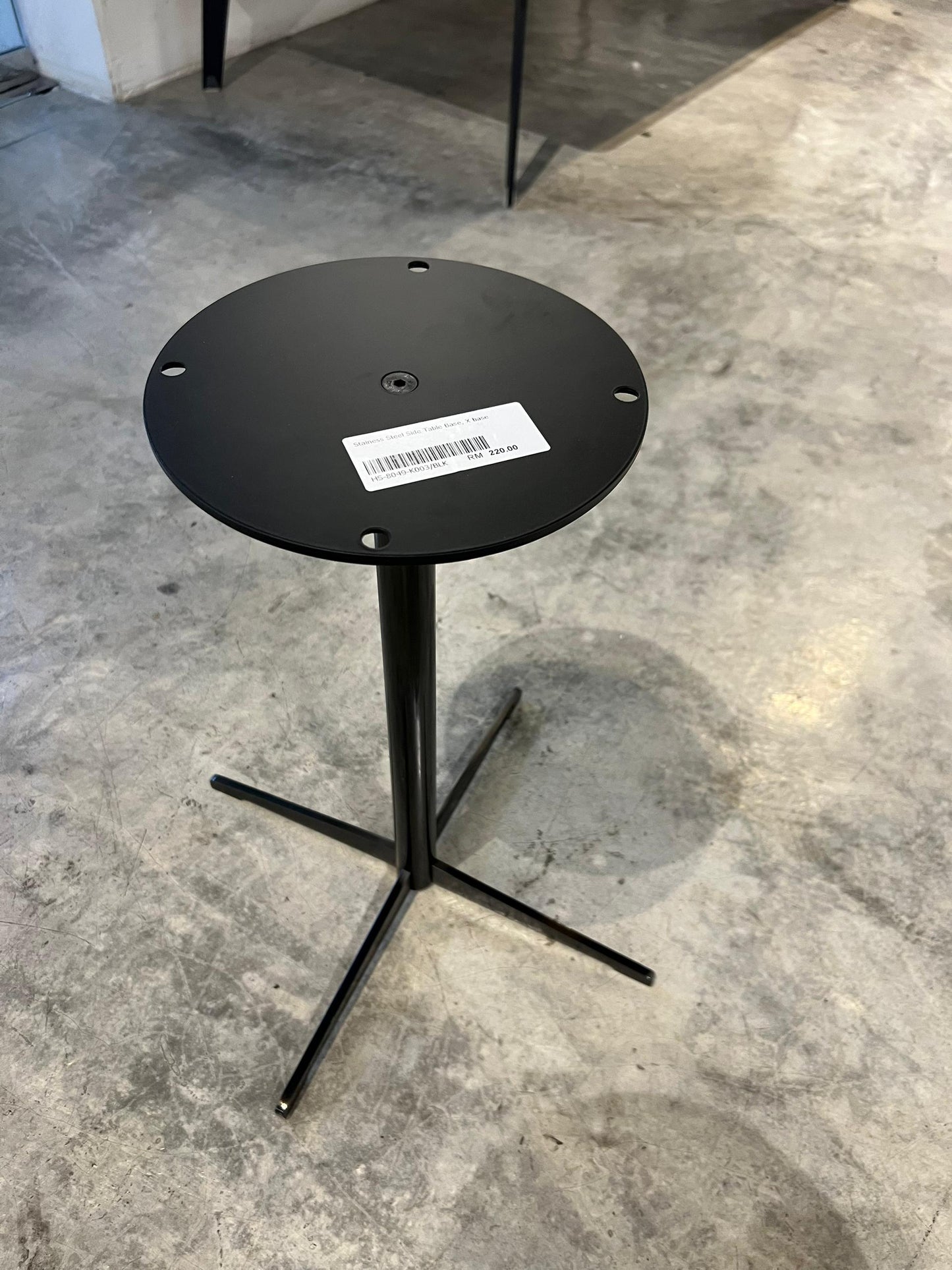 Stainless Steel Side Table Base