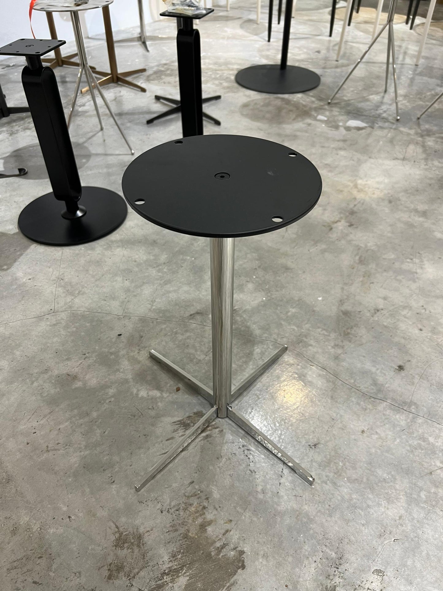 Stainless Steel Side Table Base