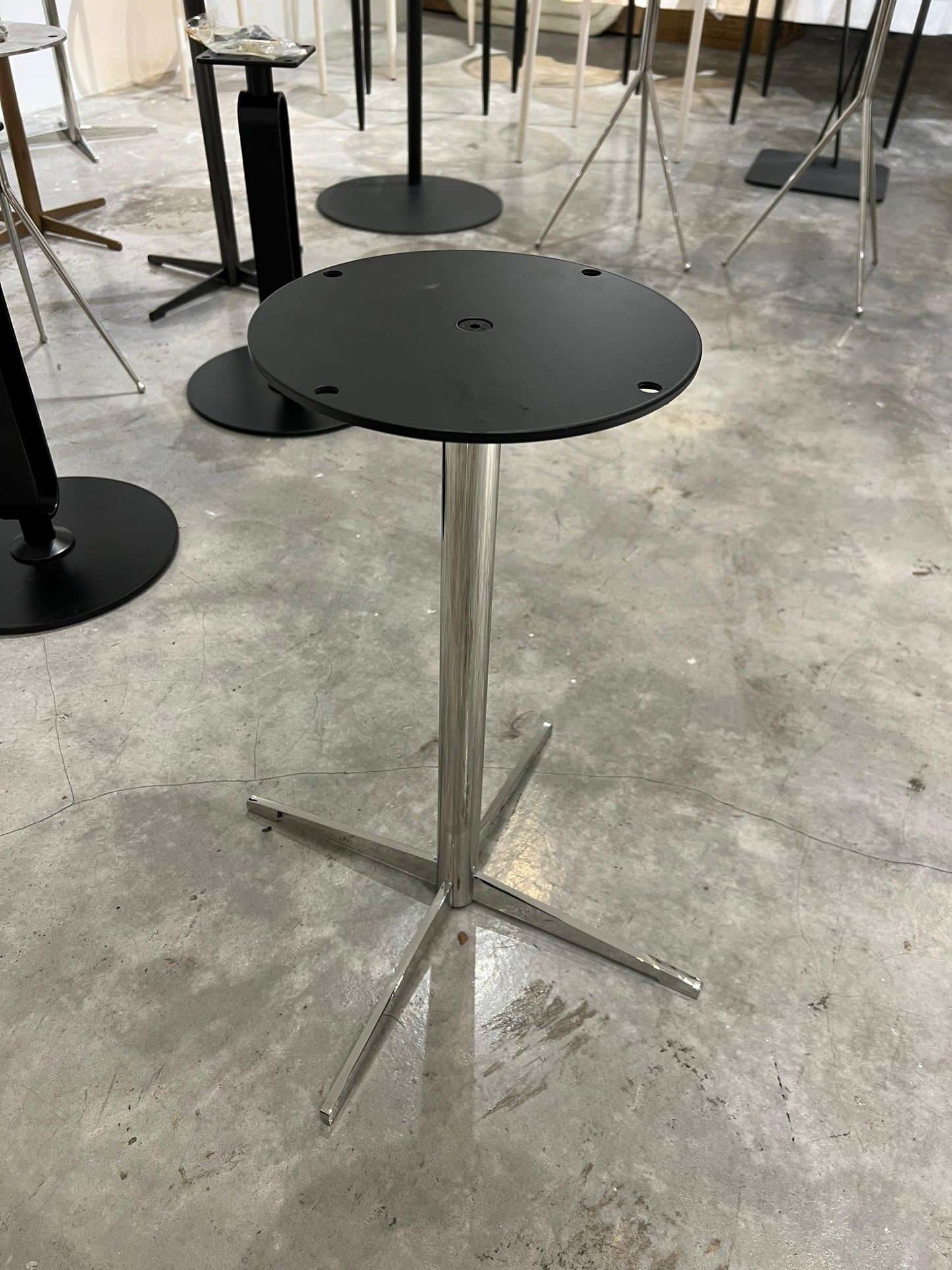 Stainless Steel Side Table Base