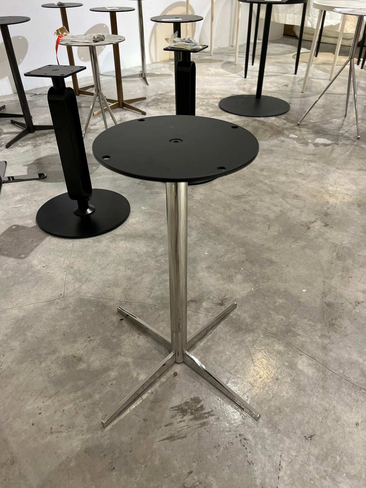 Stainless Steel Side Table Base