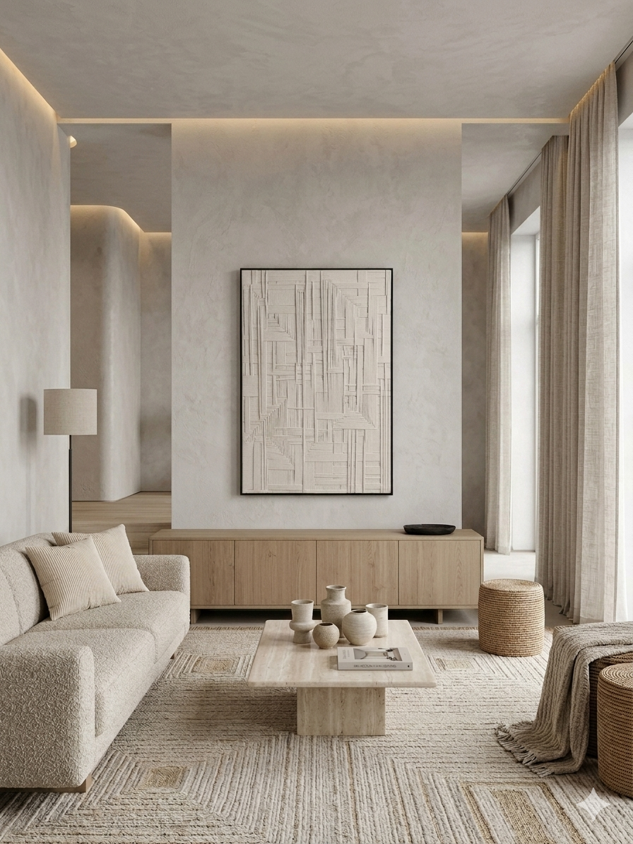 Modern Geometric Wall Art, Thread Wall Art
