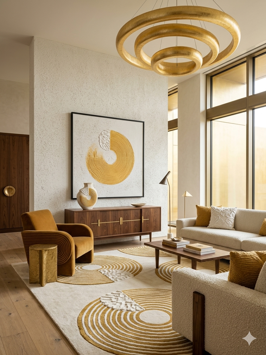 Golden Resonance - Canvas, Wall Art