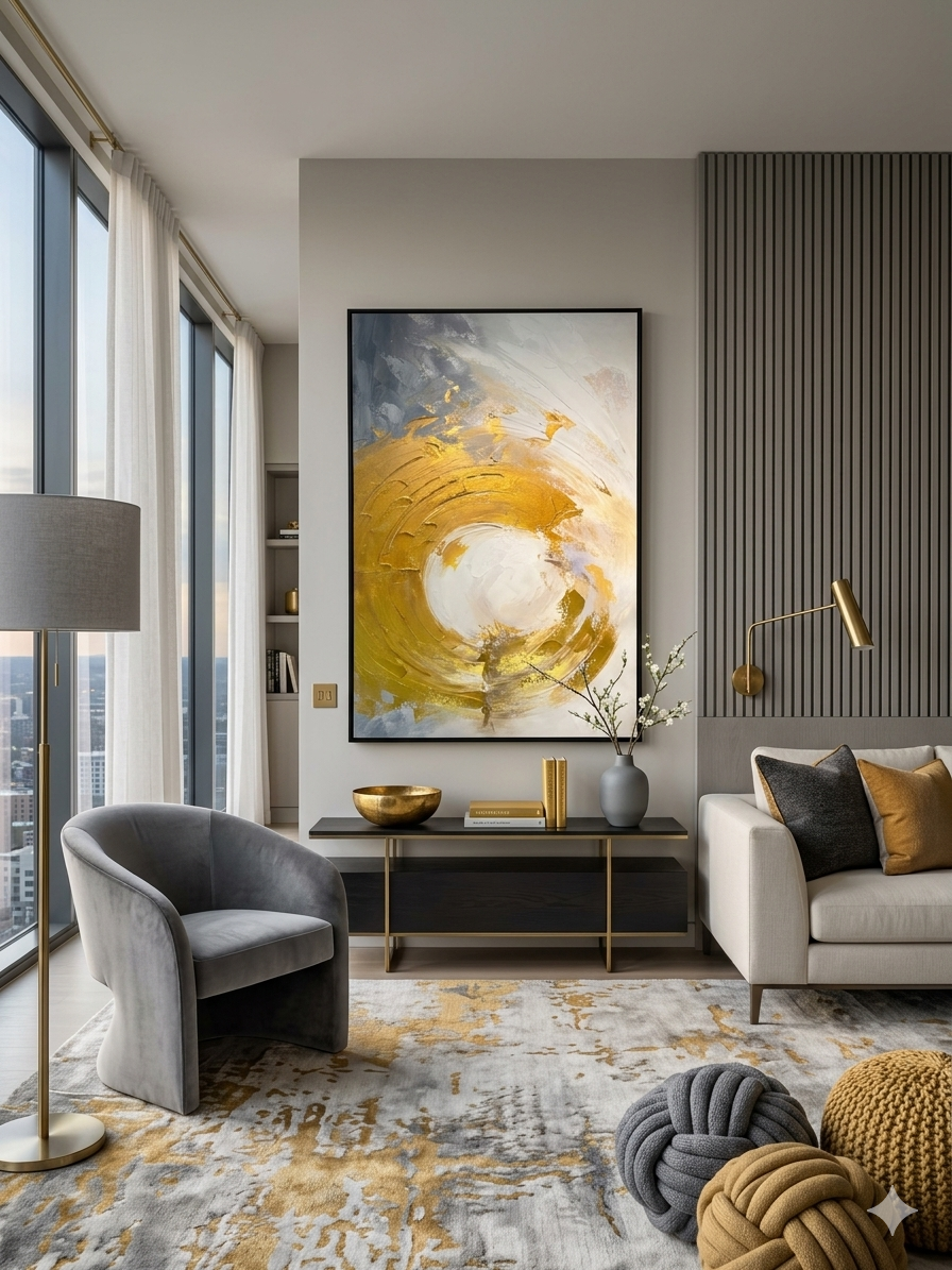 Wall Decoration, Wall Painting, Acrylic Painting