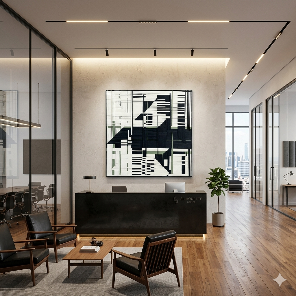 Modern Geometric Wall Art, Thread Wall Art