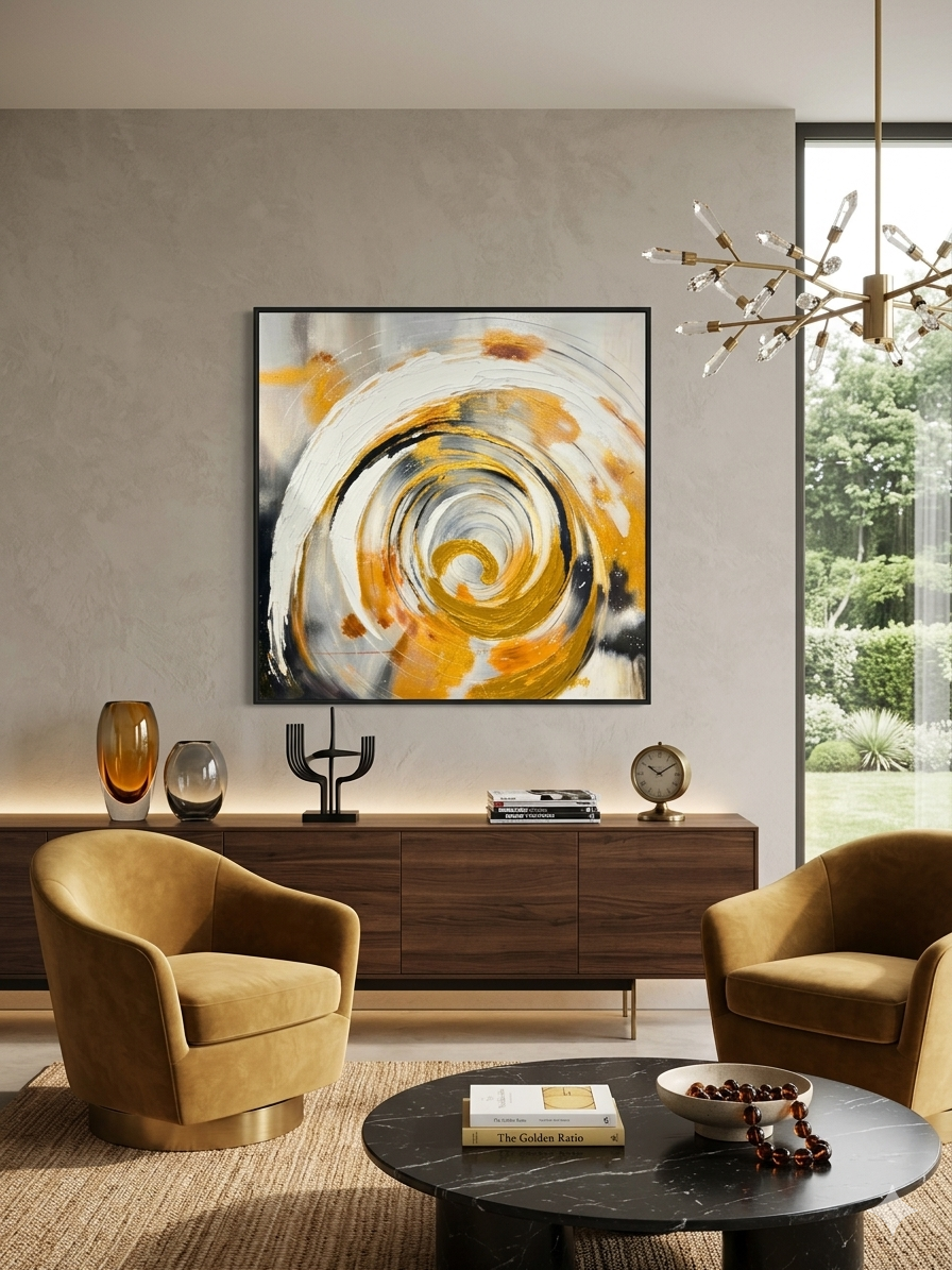 Golden Fortune, Canvas Wall Art