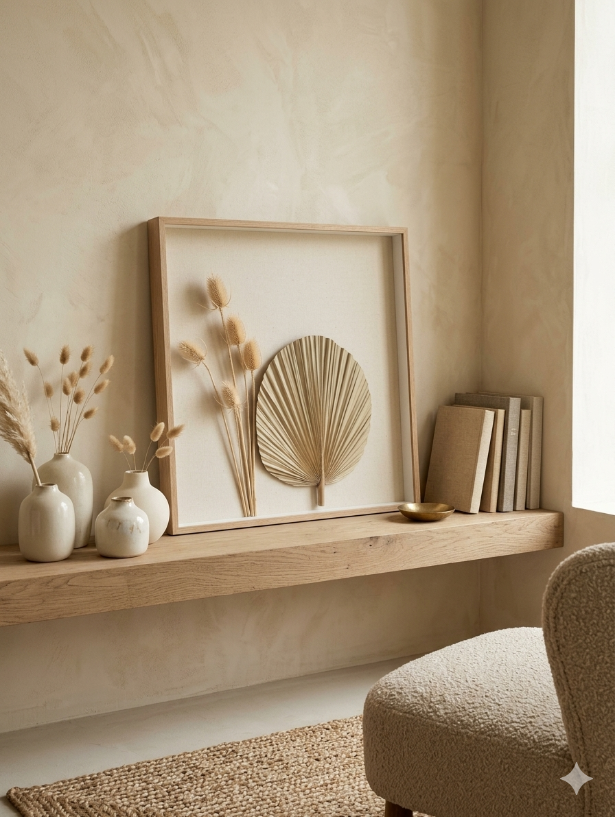 Modern Minimalist Wall Art, Physical Texture