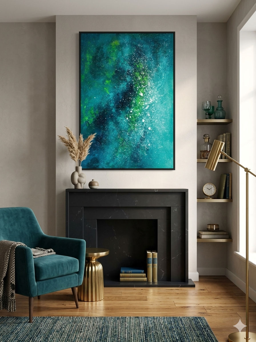 Wall Decoration, Wall Painting, Acrylic Painting