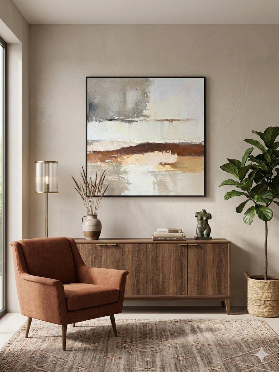 Desert Silence , Canvas Wall Art